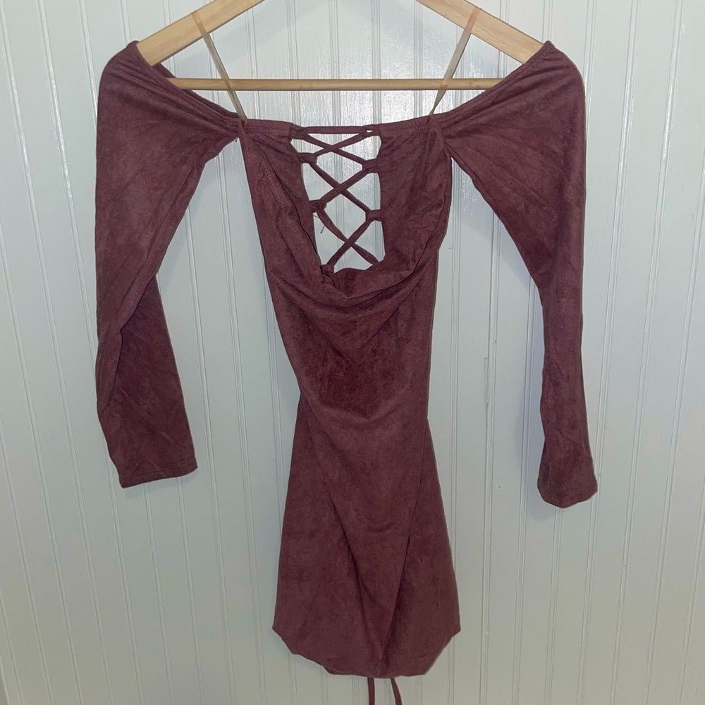 Off shoulder sexy dress